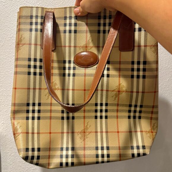 Burberry Vintage Large Rectangle Bag - Good Condition - Picture 1 of 7